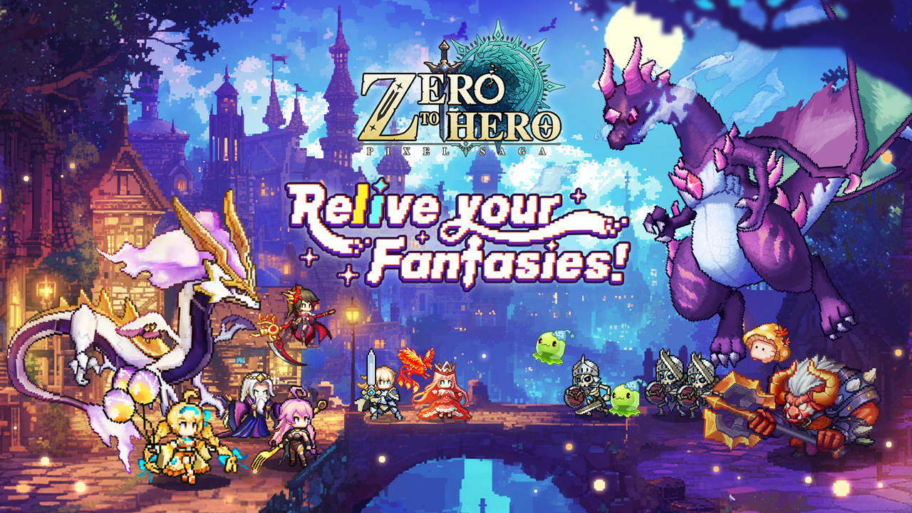 《Zero to Hero: Pixel Saga》Pre-register for 2024 Draws!